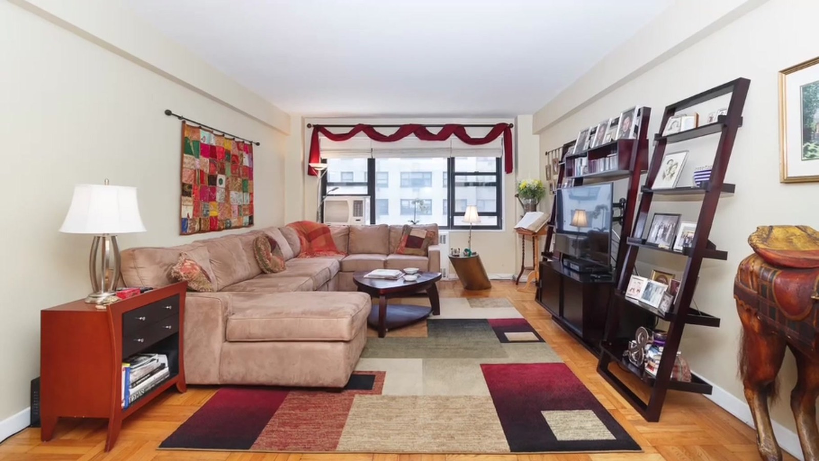 Living room at 425 East 79th Street Apartment 10K