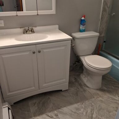 Apartment bathroom
